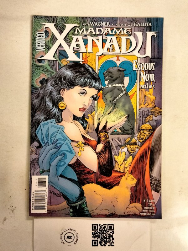 Madame Xanadu #11 (DC Comics), raw comic book in NM condition — front cover