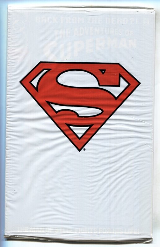 Adventures of Superman #500 (DC Comics, 1993), raw comic book in NM condition — front cover
