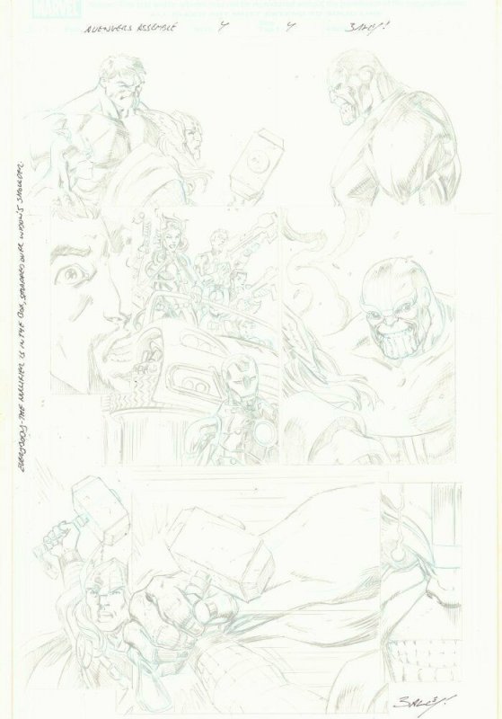 Avengers Assemble #4 (Marvel Comics), raw, ungraded comic book — front cover