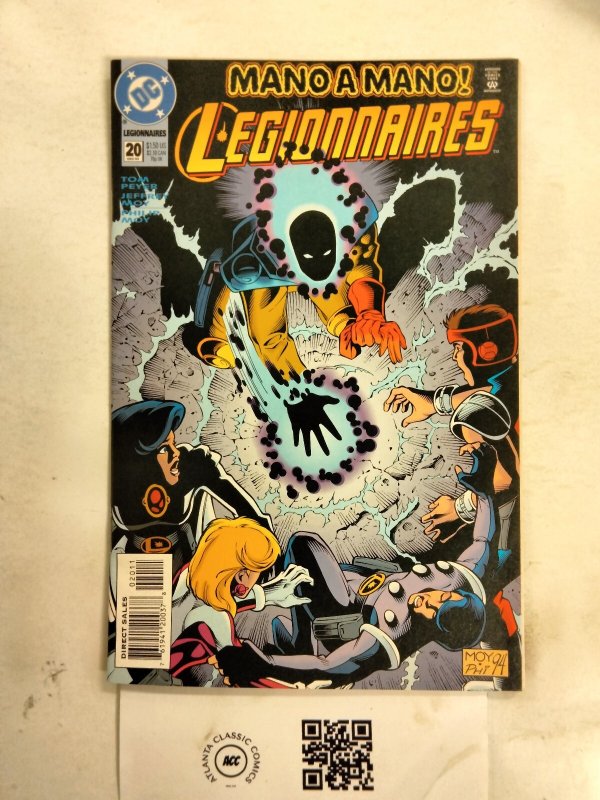 Legionnaires #20 (DC Comics), raw comic book in NM condition — front cover