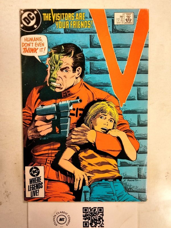 V #2 Fn-Vf DC Comics Comic Book 4 JW47 #2 (DC Comics), raw comic book in VF condition — front cover