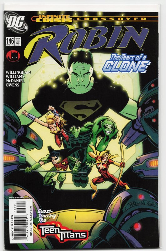 Robin #146 (DC Comics, 2006), raw, ungraded comic book — front cover
