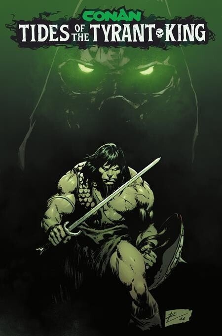 Conan Tides of the Tyrant King #1 (Titan Comics, 2026), raw, ungraded comic book — front cover