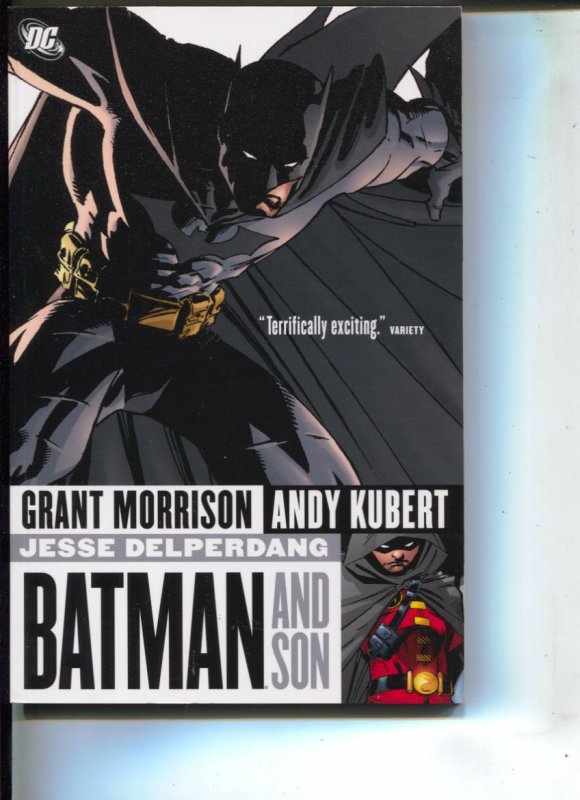 Batman and Son-Grant Morrison-TPB- Trade, raw, ungraded comic book — front cover