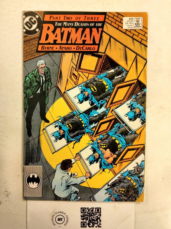 Batman #434 (DC Comics, 1989), raw comic book in NM condition — front cover