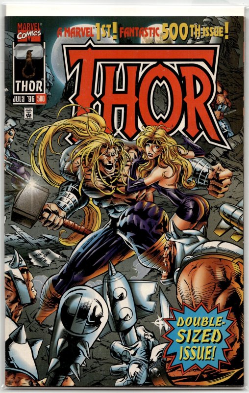 Thor #500 (Marvel Comics, 1996), raw, ungraded comic book — front cover