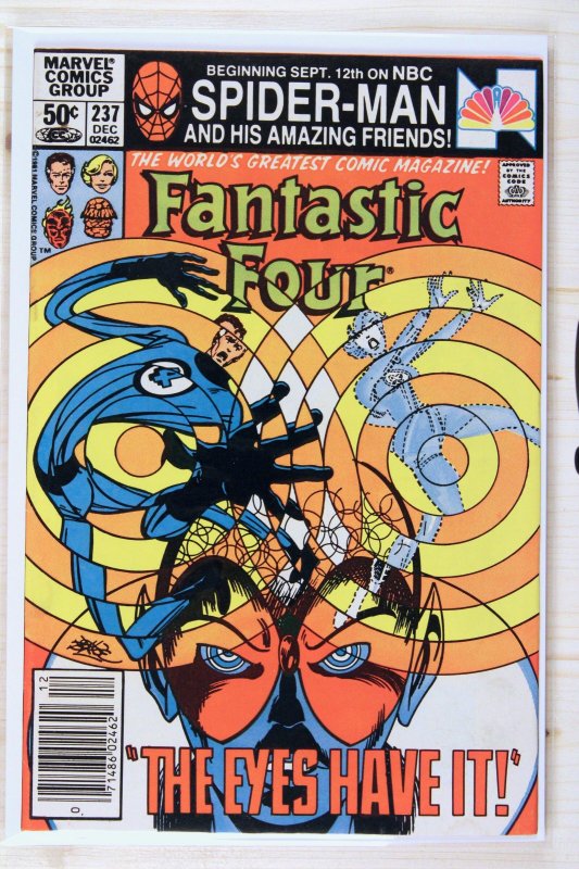 Fantastic Four #237 (Marvel Comics, 1981), raw comic book in VF- 7.5 condition — front cover