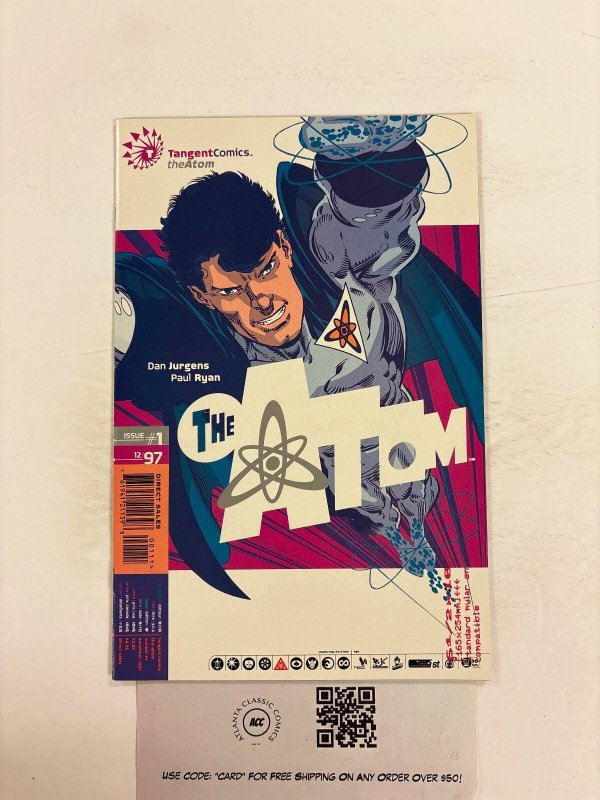 The Atom #1 (DC Comics, 1962), raw comic book in NM condition — front cover