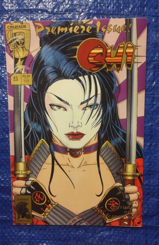 Shi: The Way of the Warrior #1 (1994), raw, ungraded comic book — front cover