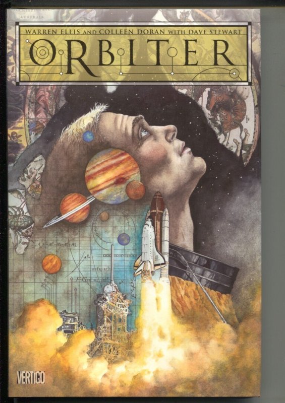 Orbiter-Warren Ellis-2003-HC-VG/FN, raw comic book in VG/FN condition — front cover