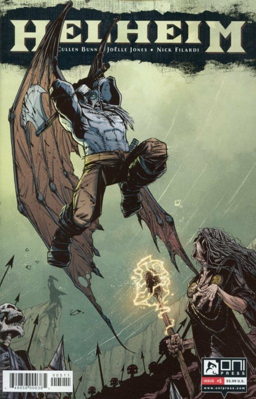 Helheim #5 (2013), raw, ungraded comic book — front cover