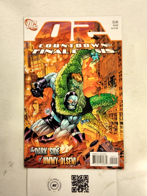 Countdown to Final Crisis #2 (DC Comics), raw comic book in NM condition — front cover