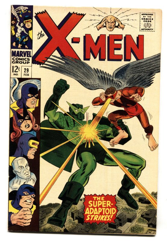 X-Men #29 (Marvel Comics, 1966), raw comic book in NM- condition — front cover