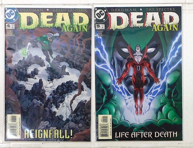 Deadman: Dead Again Lot of 2 #4, 5 (2001) DC Comics 1st Print Comic Books (DC Comics, 2001), raw, ungraded comic book — front cover