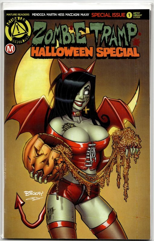 Zombie Tramp Halloween Special 2016 (2016) Zombie Tramp (Action Lab Entertainment, 2016), raw, ungraded comic book — front cover
