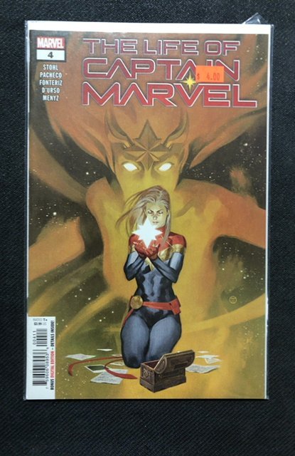 The Life of Captain Marvel #4 (2018), raw, ungraded comic book — front cover