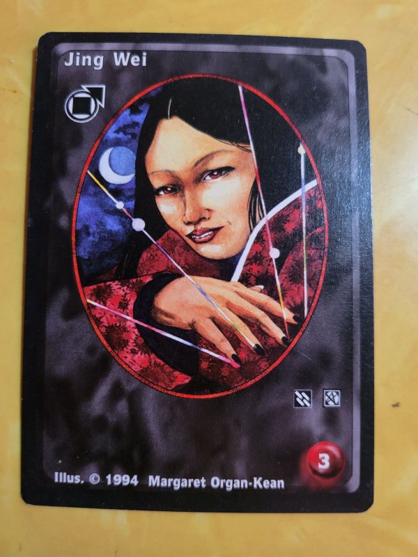1994 Vampire the Eternal Struggle - Jyhad - Jing Wei (1994), raw, ungraded comic book — front cover