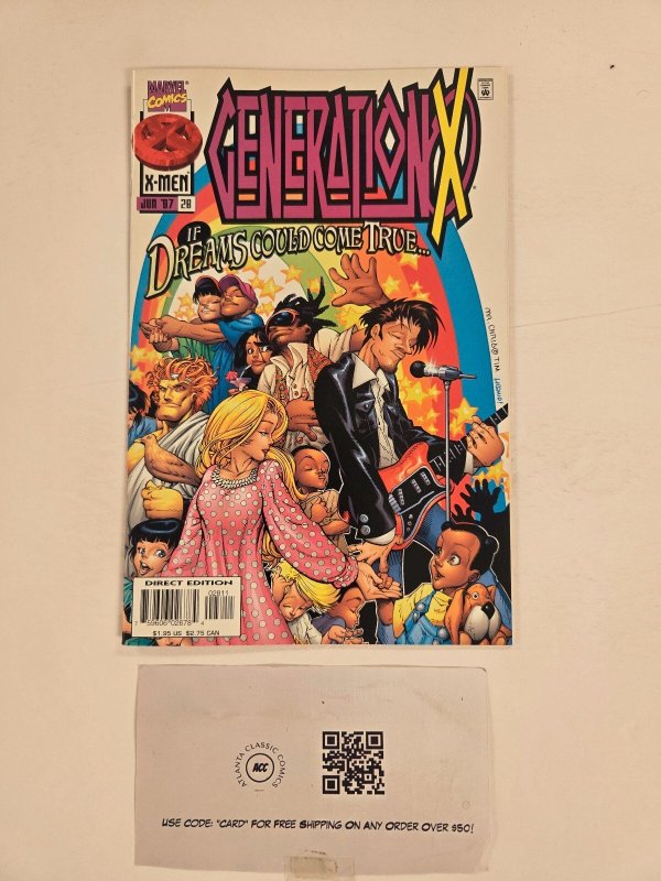 Generation X #28 (Marvel Comics, 1997), raw comic book in NM condition — front cover