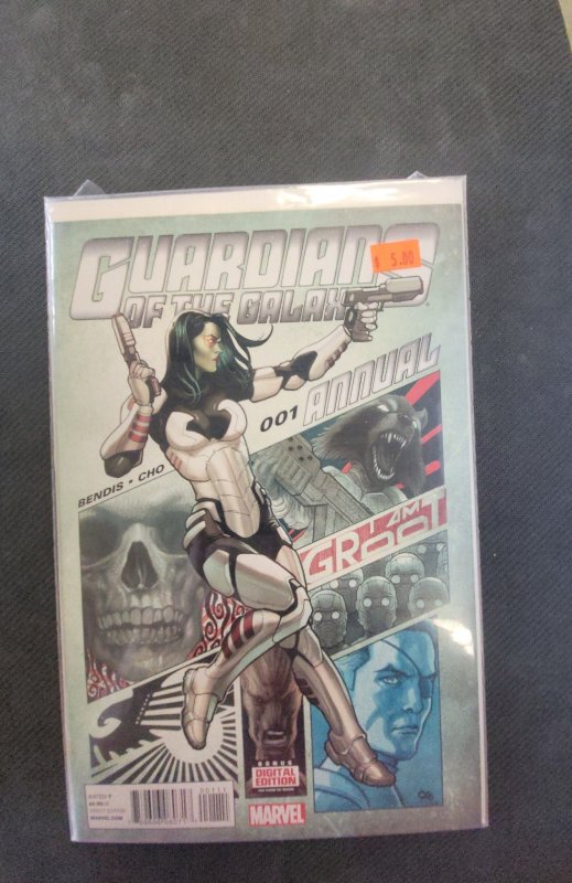 Guardians of the Galaxy Annual (2015) (2015), raw, ungraded comic book — front cover
