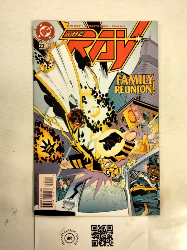 The Ray #22 (DC Comics), raw comic book in NM condition — front cover