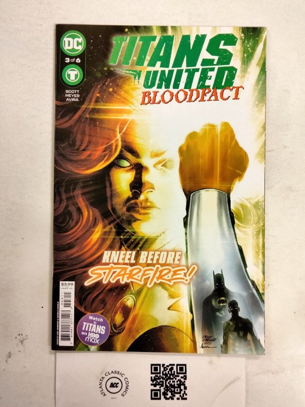 Titans United #3 (DC Comics), raw comic book in NM condition — front cover