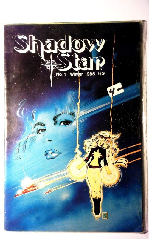 Shadow Star #1 (1985), raw, ungraded comic book — front cover