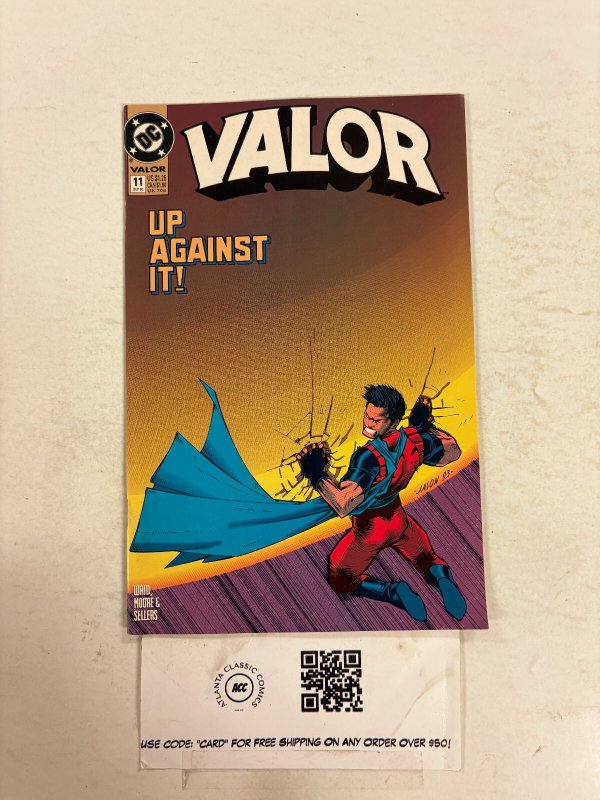 Valor #11 (DC Comics), raw comic book in NM condition — front cover