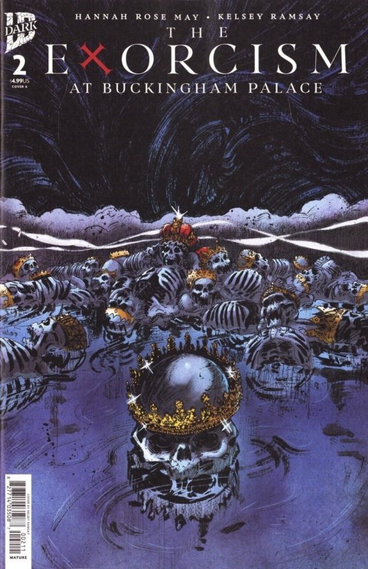 The Exorcism at Buckingham Palace #2 (IDW Publishing, 2026), raw, ungraded comic book — front cover