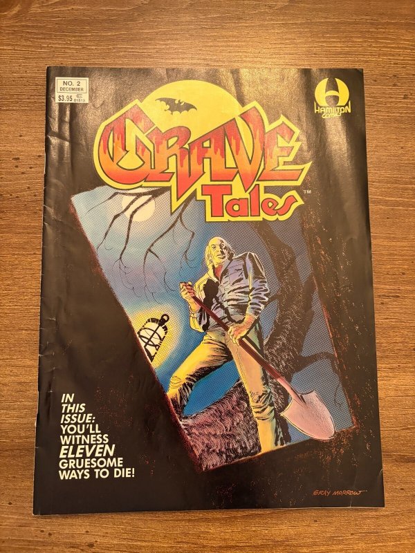 Grave Tales #2, raw comic book in FN condition — front cover