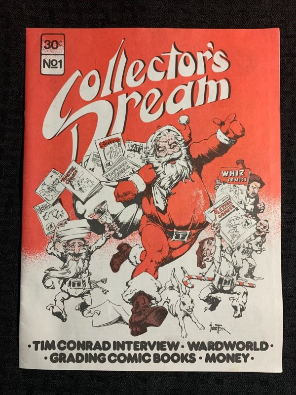 1977 Collector's Dream Magazine #1 (1977), raw comic book in FN 6.0 condition — front cover
