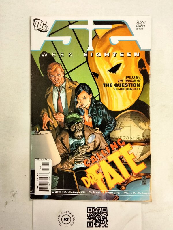 52 #18 (DC Comics), raw comic book in NM condition — front cover