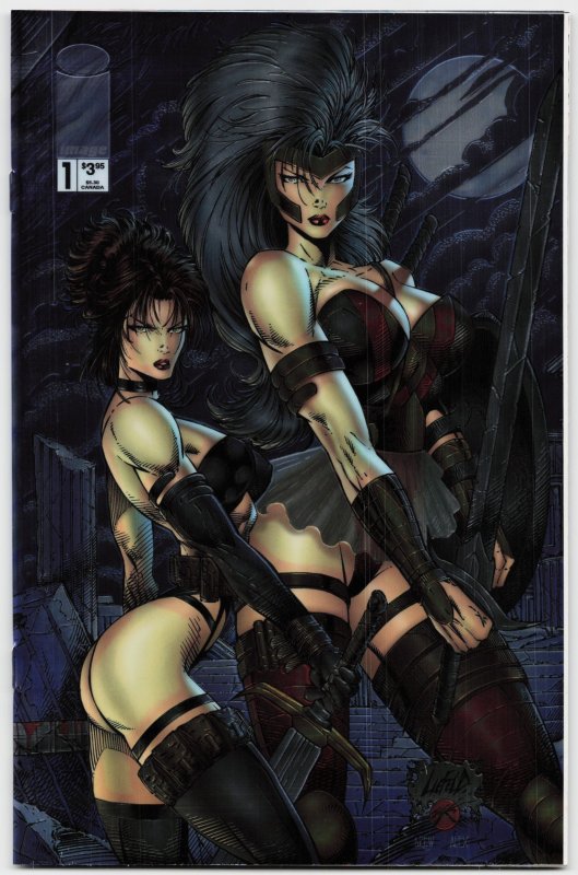 Glory / Avengelyne Chromium Cover (1995) Glory (1995), raw, ungraded comic book — front cover