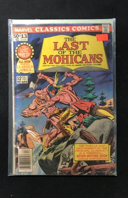 Marvel Classics Comics #13 (Marvel Comics, 1977), raw, ungraded comic book — front cover