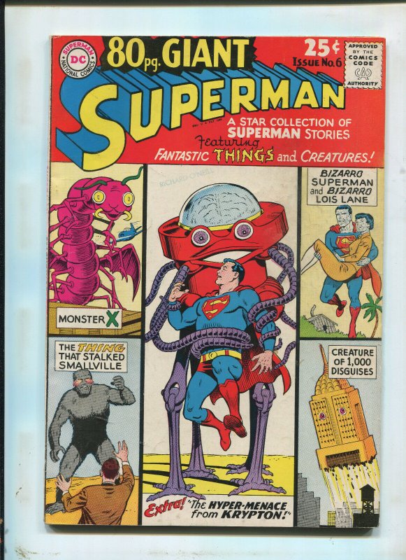 DC 80pg Giant #6 (DC Comics), raw comic book in 8.0 condition — front cover