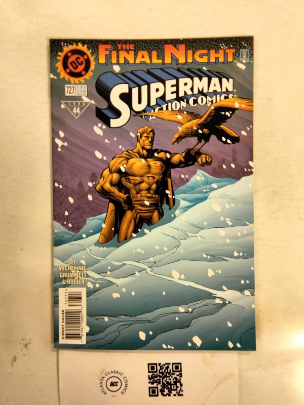 Action Comics #718 (DC Comics), raw comic book in NM condition — front cover