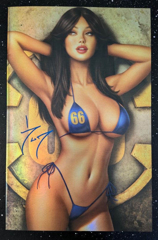 Signed Becca Boo #2, raw, ungraded comic book — front cover