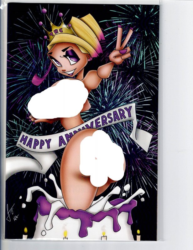 Totally Rad Two Year Anniversary Special, raw, ungraded comic book — front cover