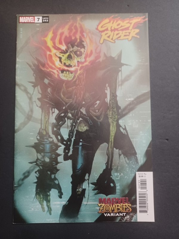 Ghost Rider #7 (Marvel Comics, 2020), raw comic book in NM condition — front cover