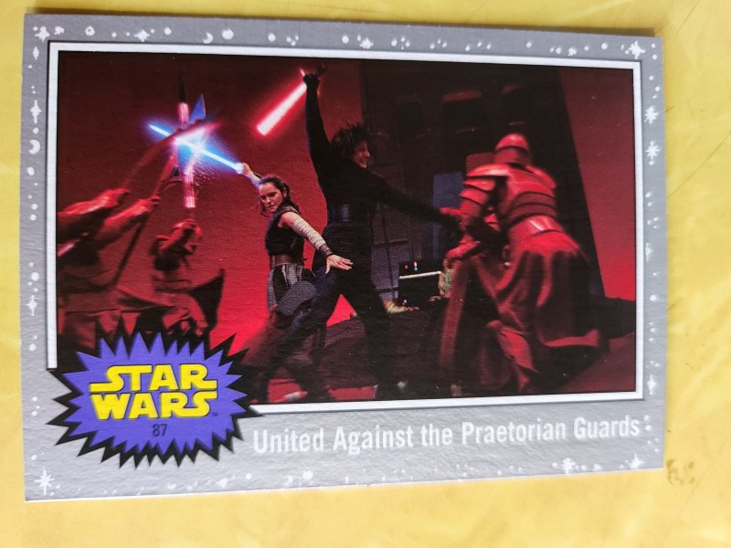 2015 Star Wars: Journey to Star Wars: The Rise of Skywalker Silver Parallel #87 (2015), raw, ungraded comic book — front cover