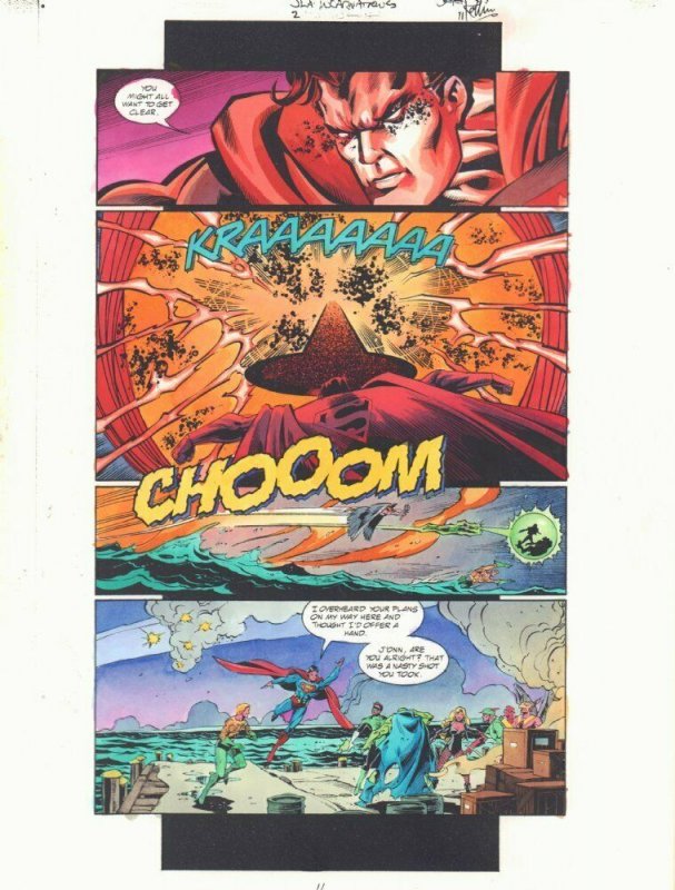 JLA: Incarnations #2 (2001), raw, ungraded comic book — front cover