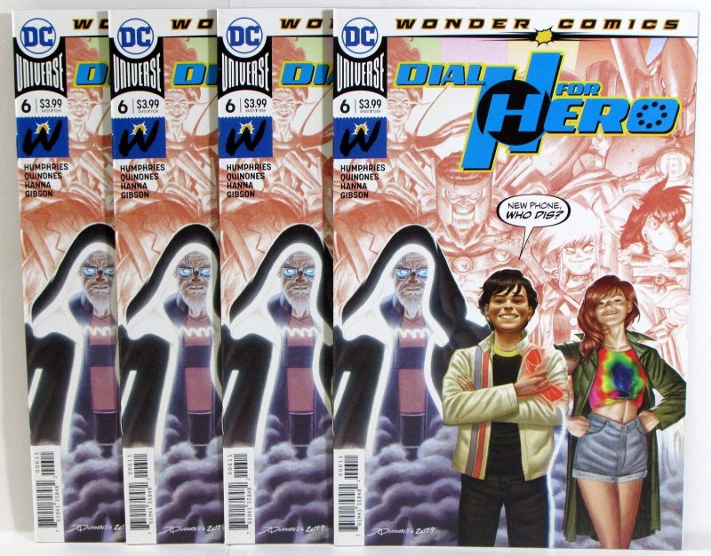 Dial for Hero Lot of 4 #6 x4 DC Comics (2019) NM 1st Print Comic Books (DC Comics, 2019), raw comic book in NM condition — front cover