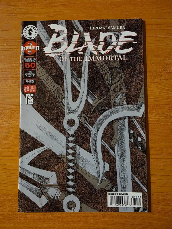 Blade of the Immortal #50 (Dark Horse Comics, 2000), raw comic book in NM condition — front cover