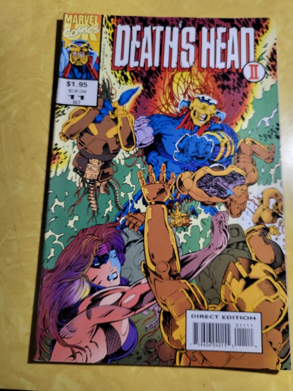 Death's Head II #11 (1993), raw, ungraded comic book — front cover