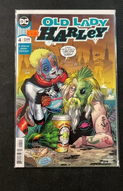 Old Lady Harley #4 (2019), raw, ungraded comic book — front cover