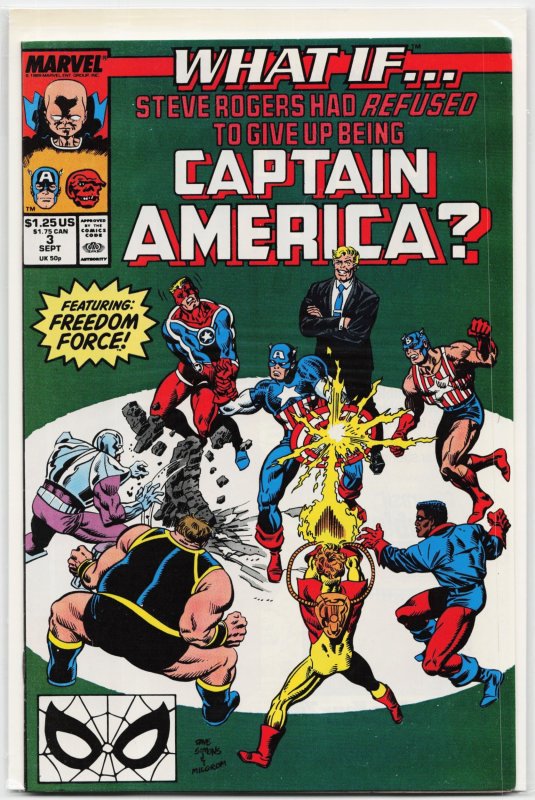 What If...? #3 (1989), raw, ungraded comic book — front cover