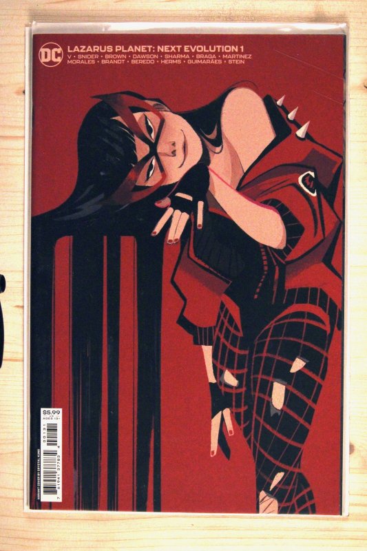 Lazarus Planet: Next Evolution #1 (DC Comics, 2023), raw comic book in NM+ 9.6 condition — front cover