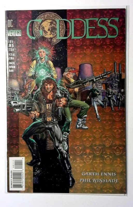 Goddess #1 (DC Comics, 1995), raw, ungraded comic book — front cover