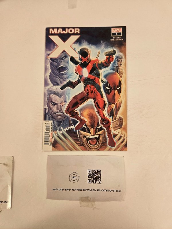 Major X #1 (Marvel Comics), raw comic book in NM condition — front cover
