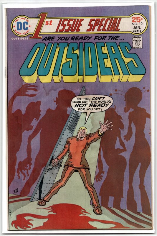 1st Issue Special #10 (1976), raw, ungraded comic book — front cover