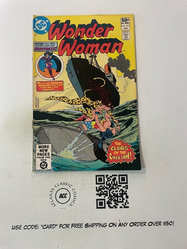 Wonder Woman #275 (DC Comics), raw comic book in NM condition — front cover